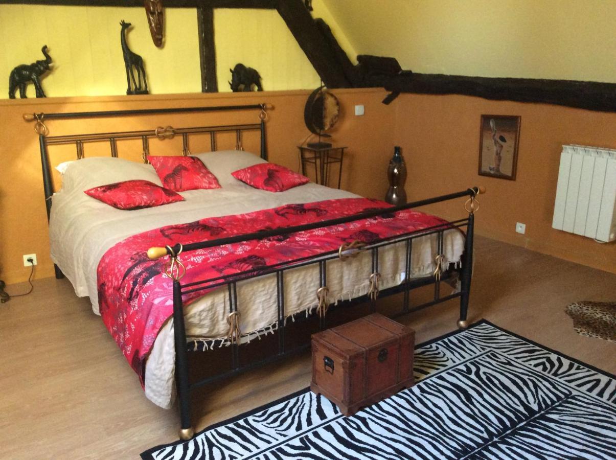 Bed and Breakfast L Entre Deux Champcey Esterno foto